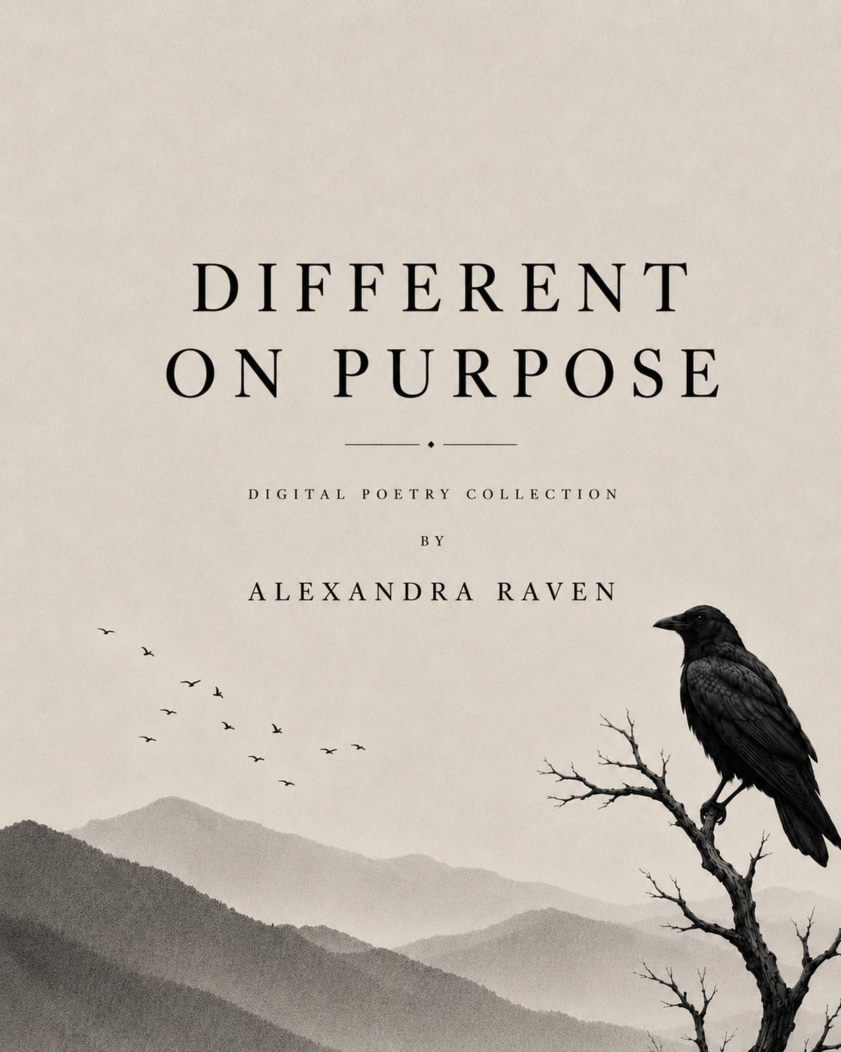 Different on Purpose Digital Poetry Collection